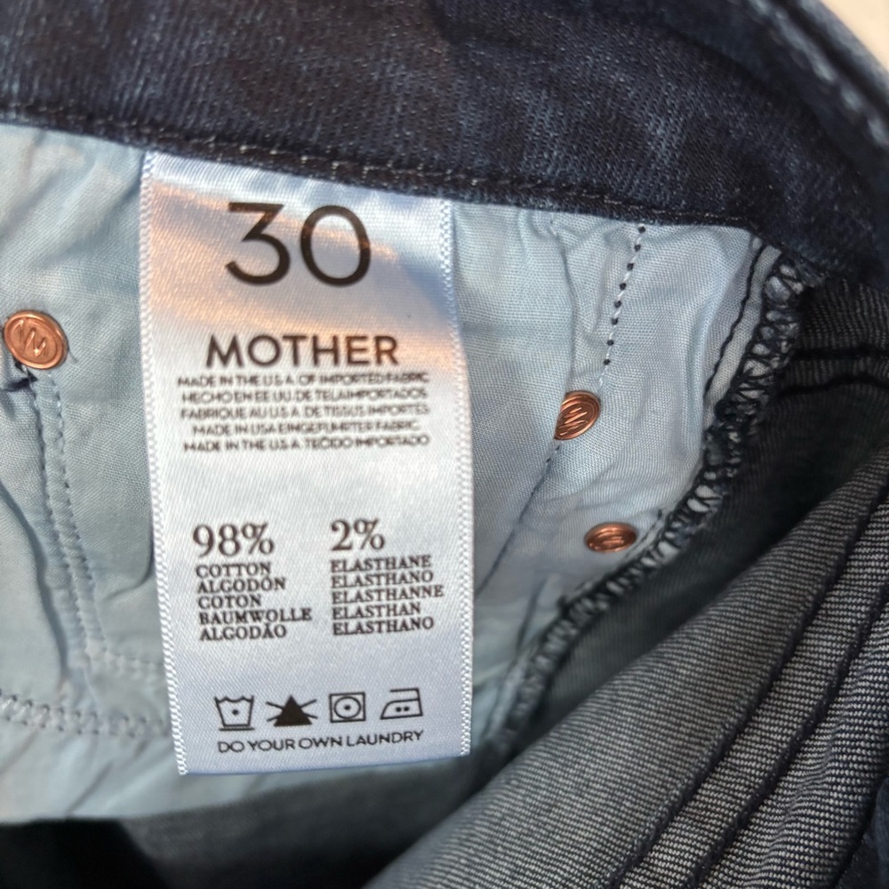Mother The Looker Montana Sky Size 30 - Picture 2 of 10